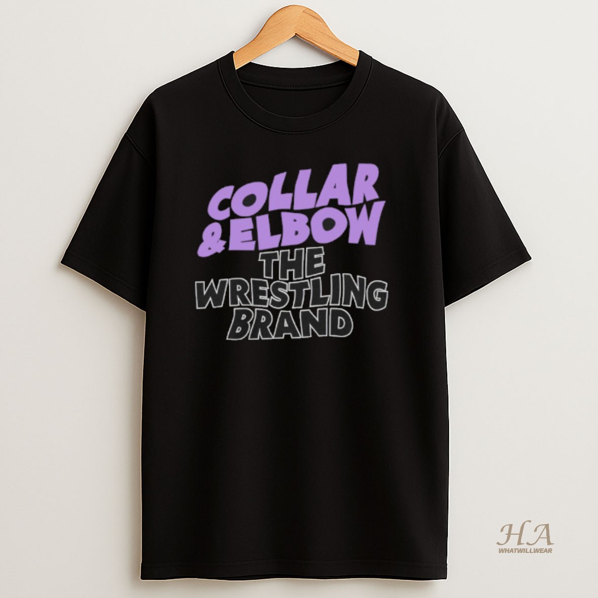 Official The Collar X Elbow The Wrestling Brand T Shirt