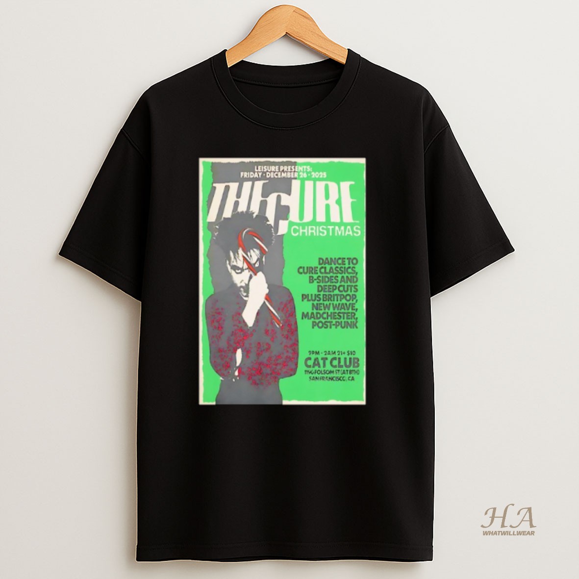 Official The Cure Event San Francisco Ca On Dec 26 2025 T Shirt