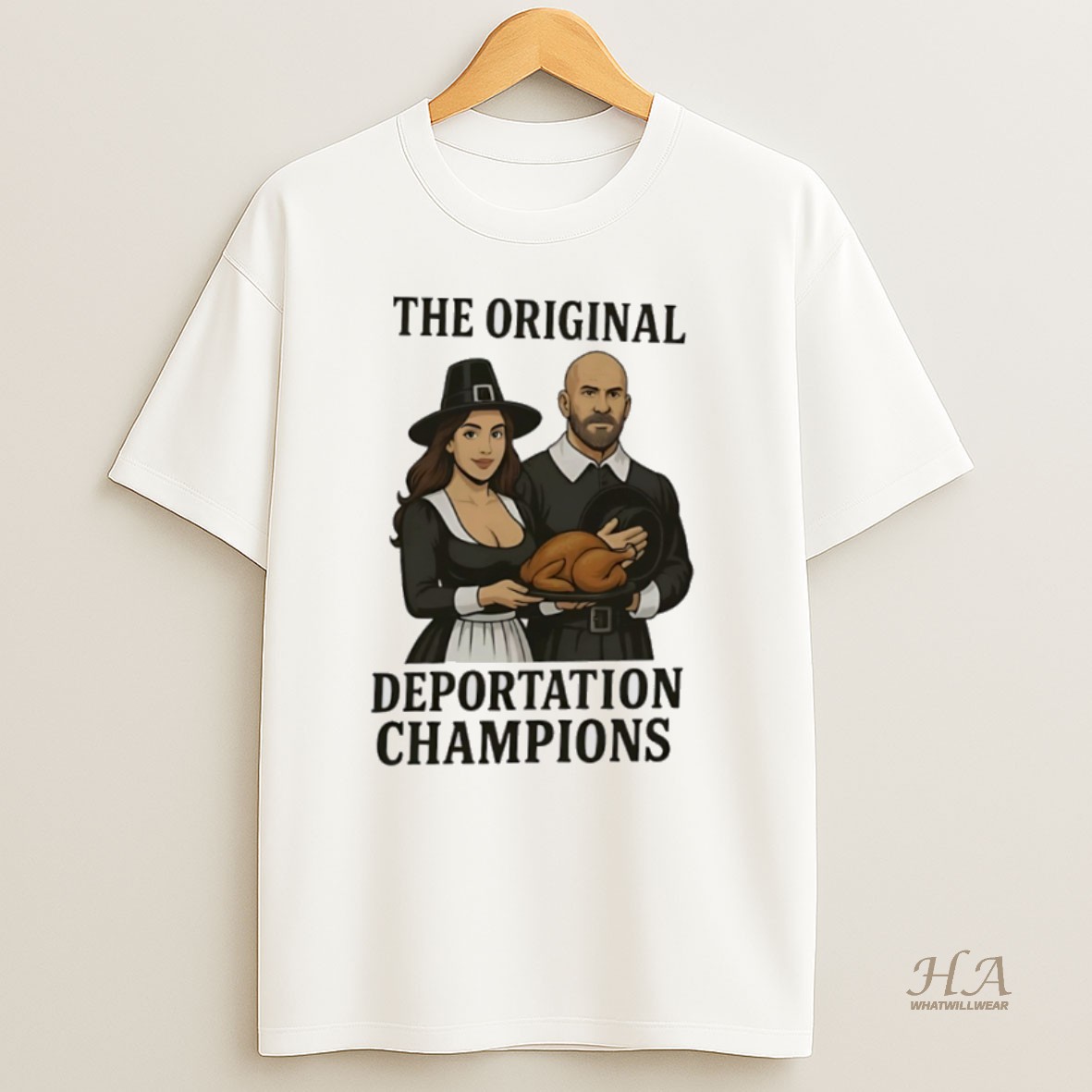 Official The Deportation Champions Happy Thanksgiving Shirt