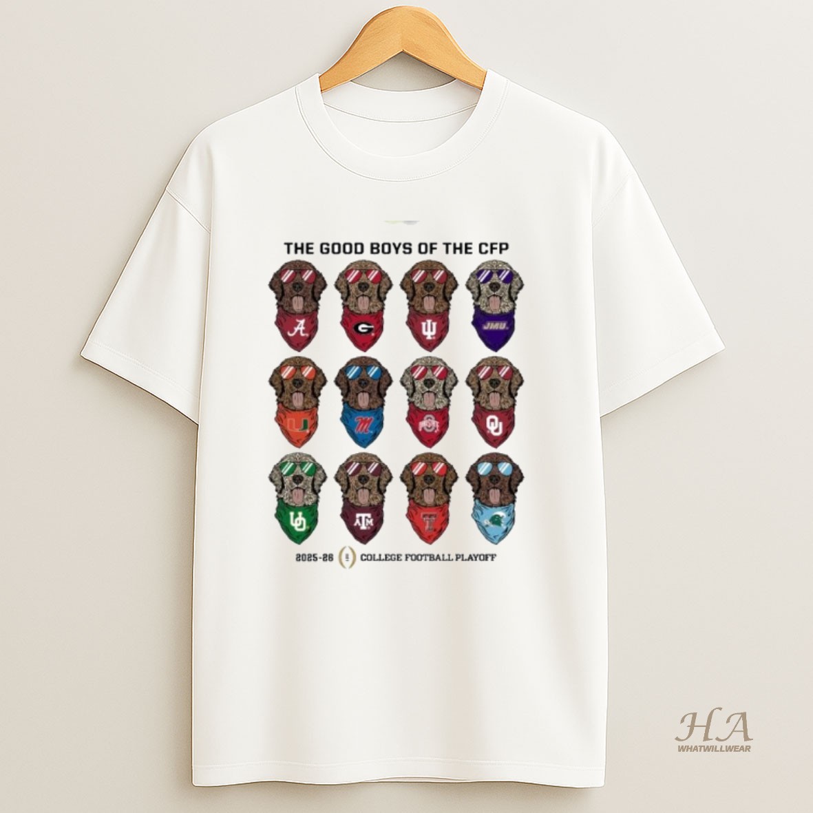 Official The Good Boys Of The Cfp 2025 26 College Football Playoff Shirt