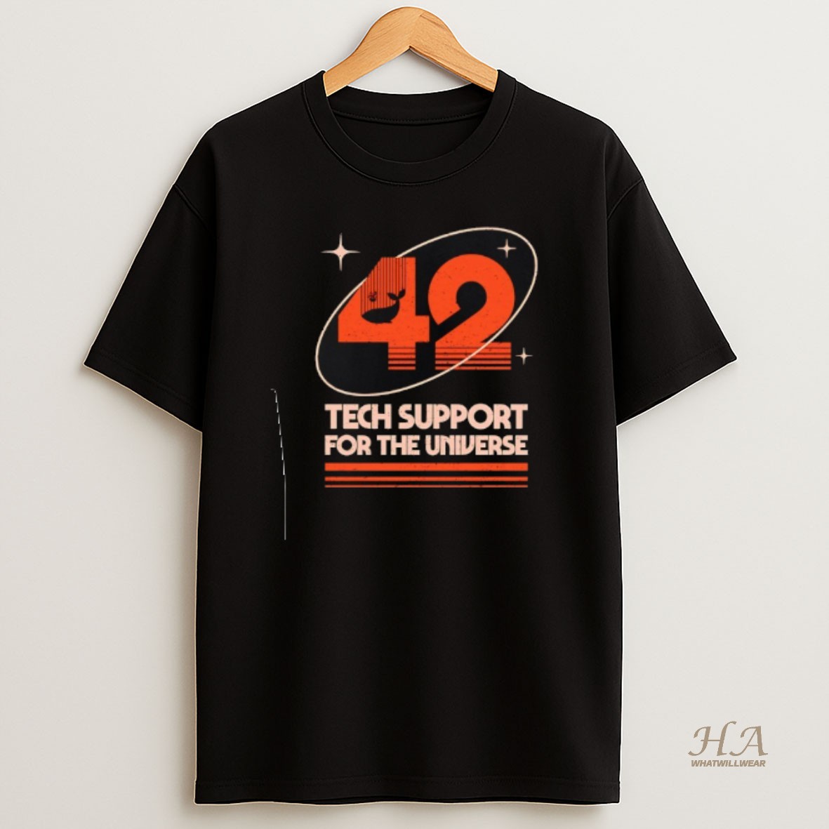 Official The Hitchhikers Guide To The Galaxy 42 Tech Support For The Universe T Shirt