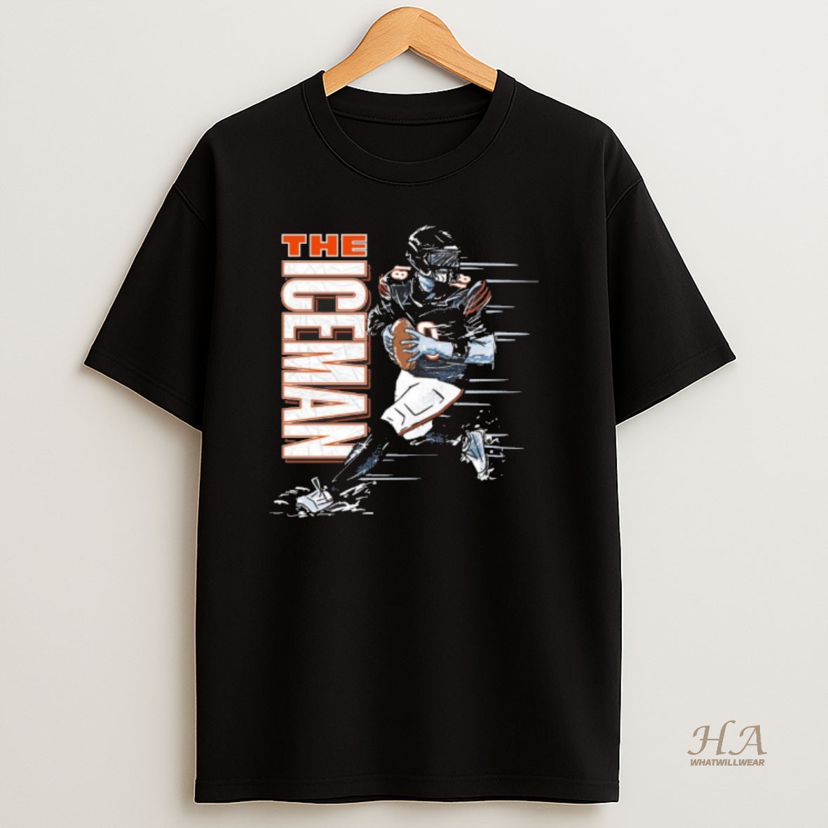 Official The Iceman Of Chicago Bears T Shirt