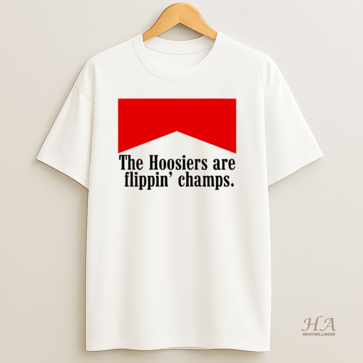 Official The Indiana Hoosiers Are Flippin Champs Christmas Shirt
