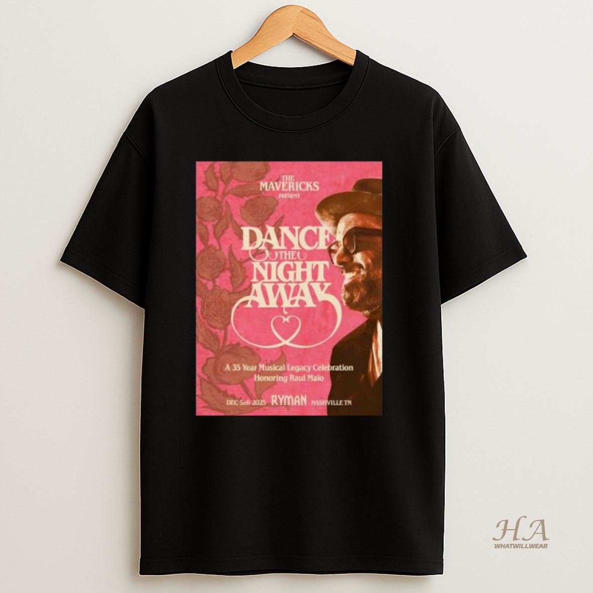 Official The Mavericks December 5 6 2025 Ryman Auditorium In Nashville Tn Long Sleve Shirt
