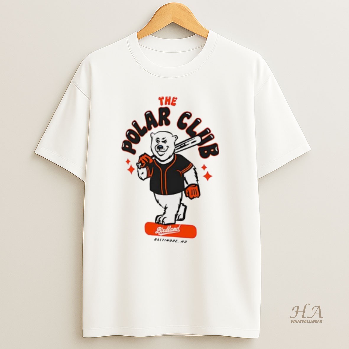 Official The Polar Club Pete Alonso Baltimore Orioles T Shirt