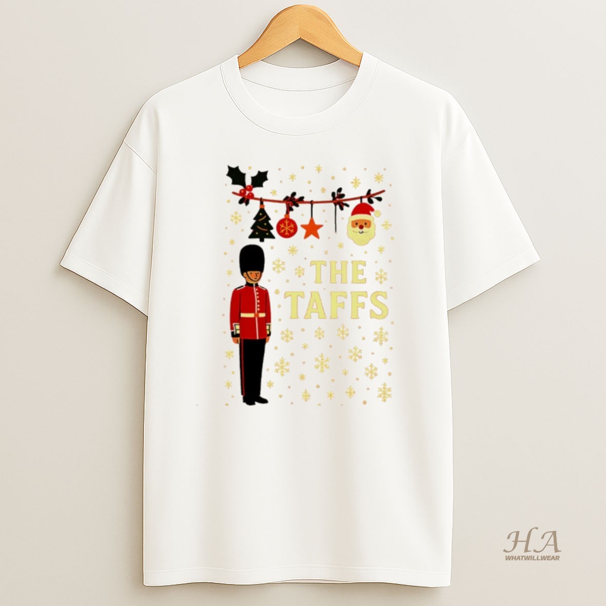 Official The Taffs Welsh Guards Christmas Christmas Shirt