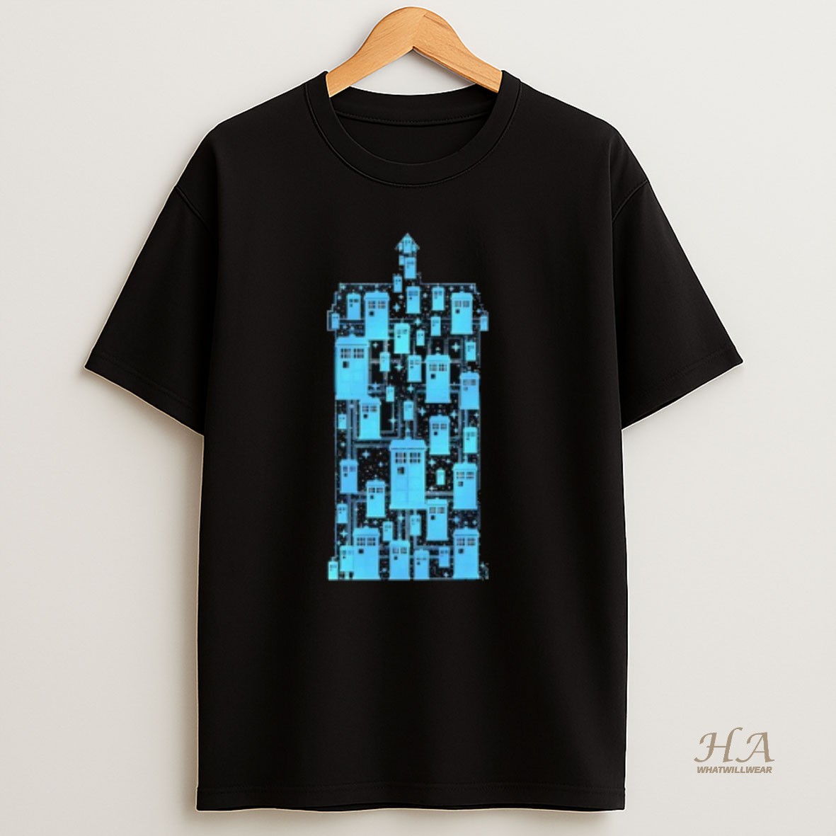 Official The Tardis From Doctor Who Space Time Machine T Shirt