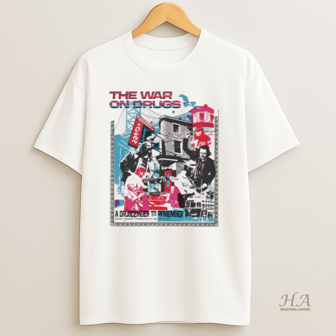 Official The War On Drugs A Drugcember To Remember December 18 20 2025 Philadelphia Pa T Shirt