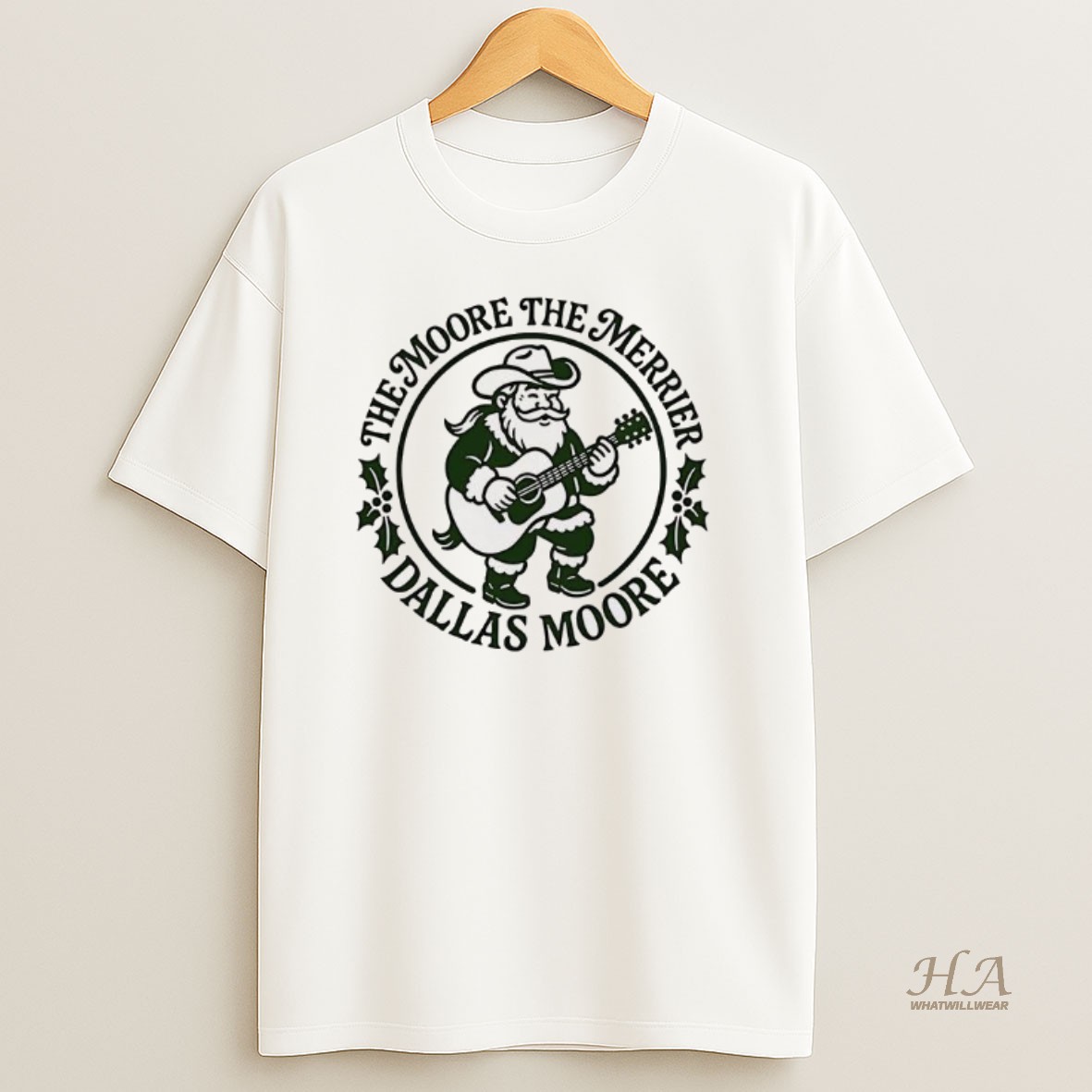 Official The More The Merrier Santa Merry Christmas T Shirt