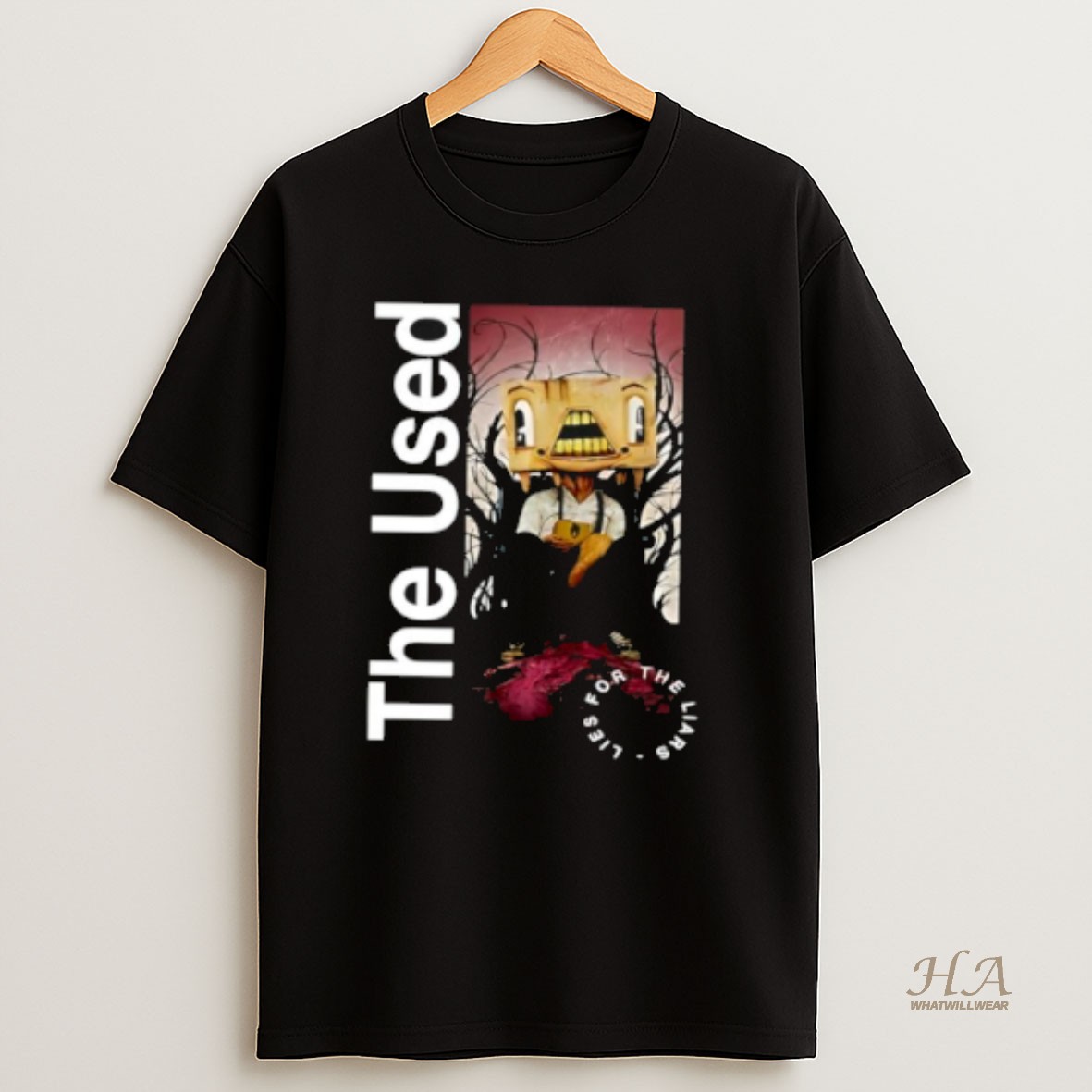 Official The Used Lies For The Liars T Shirt