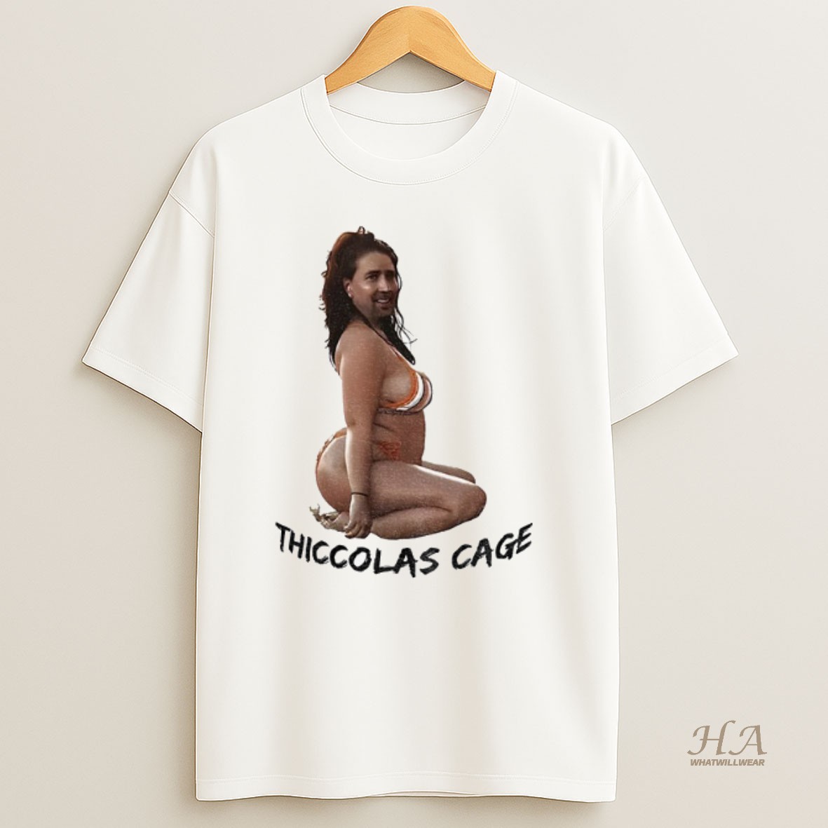 Official Thiccolas Cage Sexy Nicolas Cage Shirt