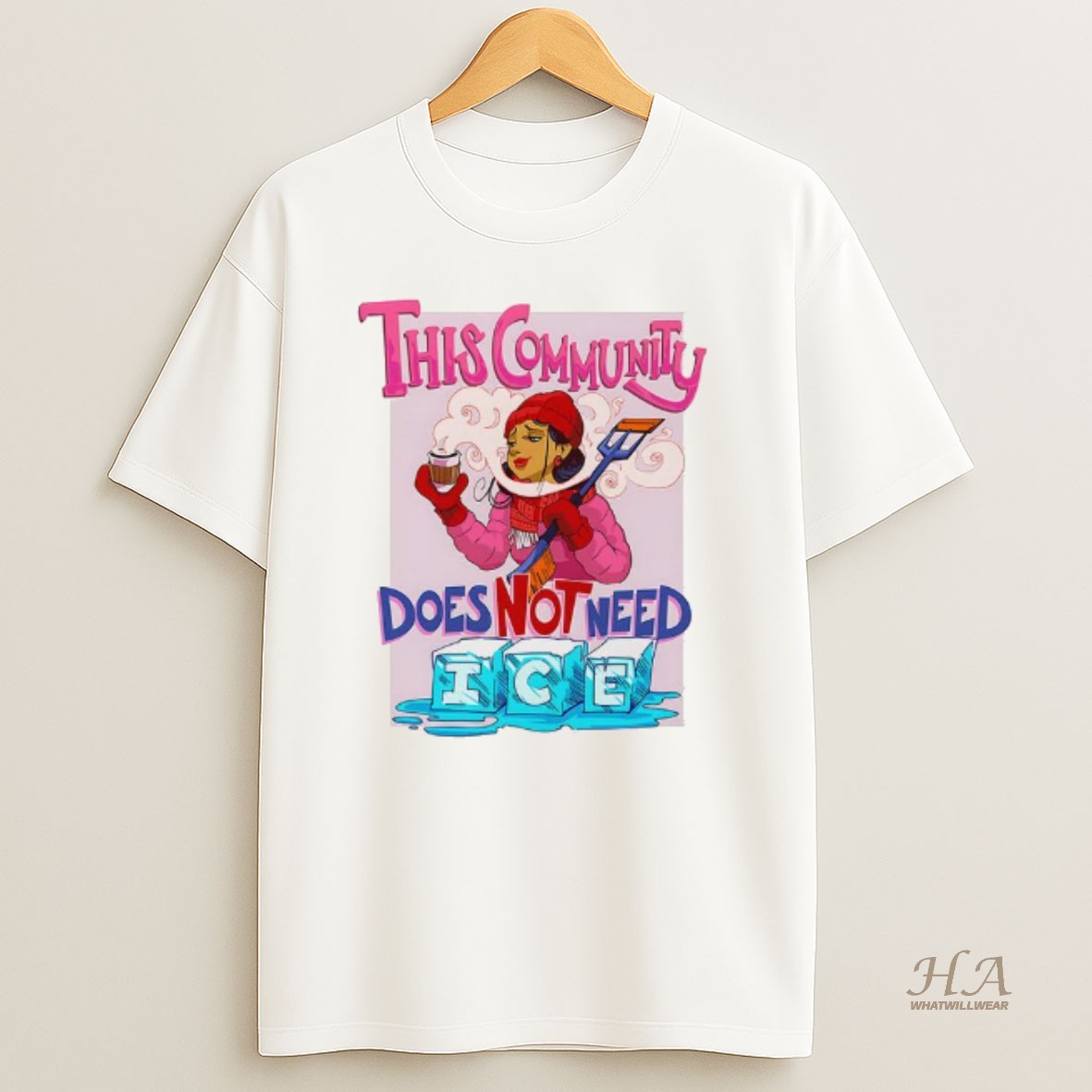 Official This Community Does Not Need Ice T Shirt