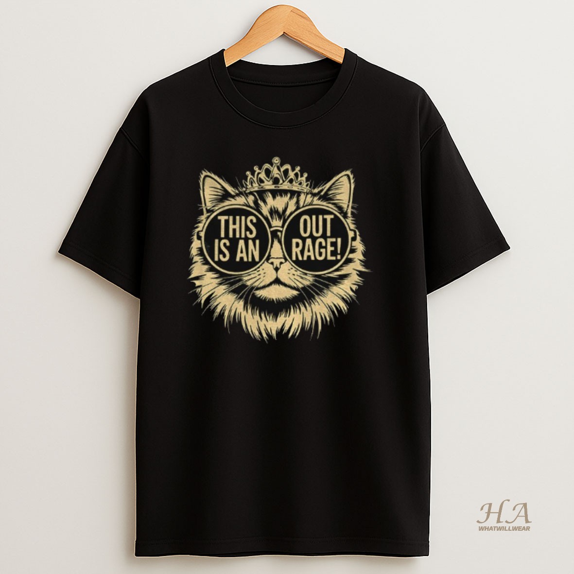 Official This Is An Outrage Donut And Mongo Vintage Shirt