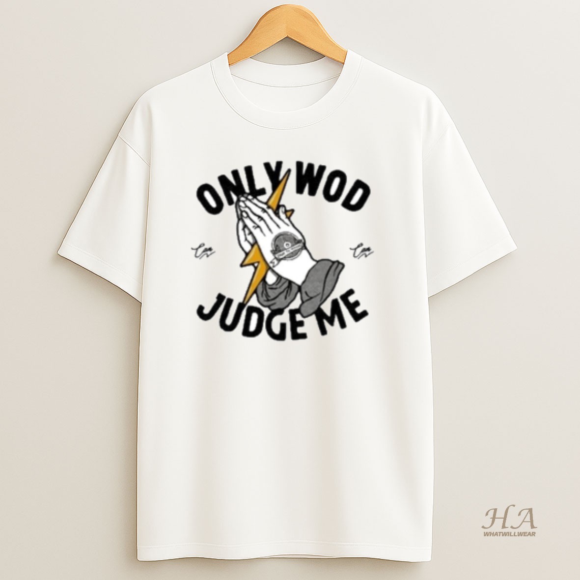 Official Thundernoise Only Wod Can Judge Me T Shirt