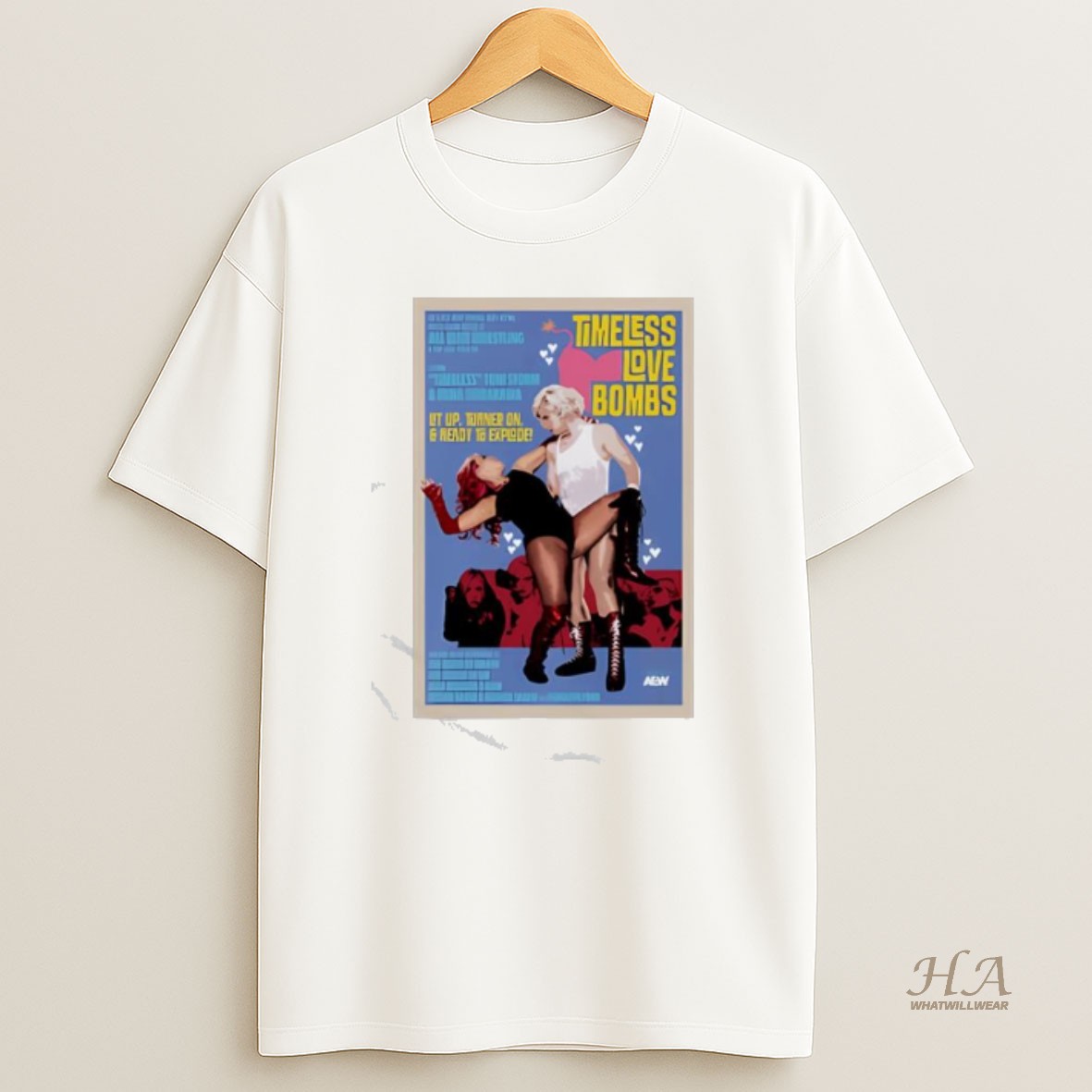 Official Timeless Love Bombs Toni Storm Mina Shirakawa Shirt