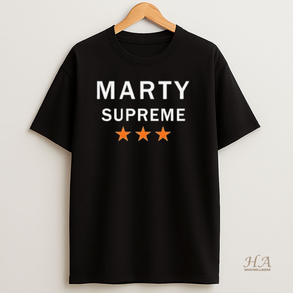 Official Timothee Chalamet Marty Supreme Star T Shirt