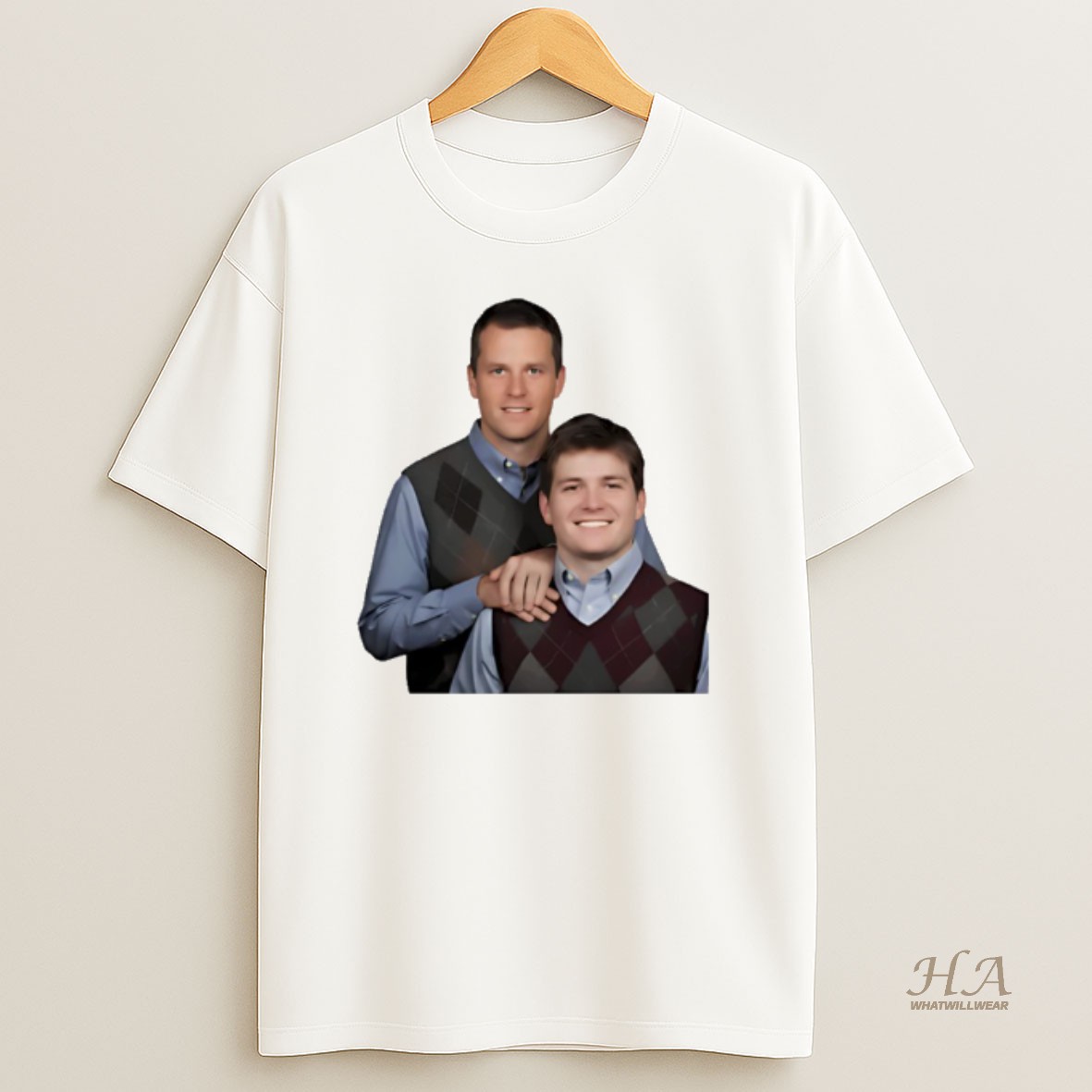 Official Tom Brady Drake Maye Step Brothers Graphic T Shirt
