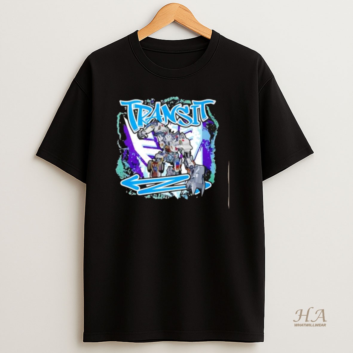 Official Transit Transformers Robot Graphic T Shirt