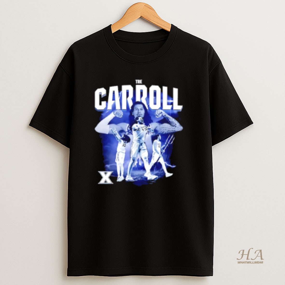 Official Tre Carroll Xavier Musketeers Illustrated T Shirt