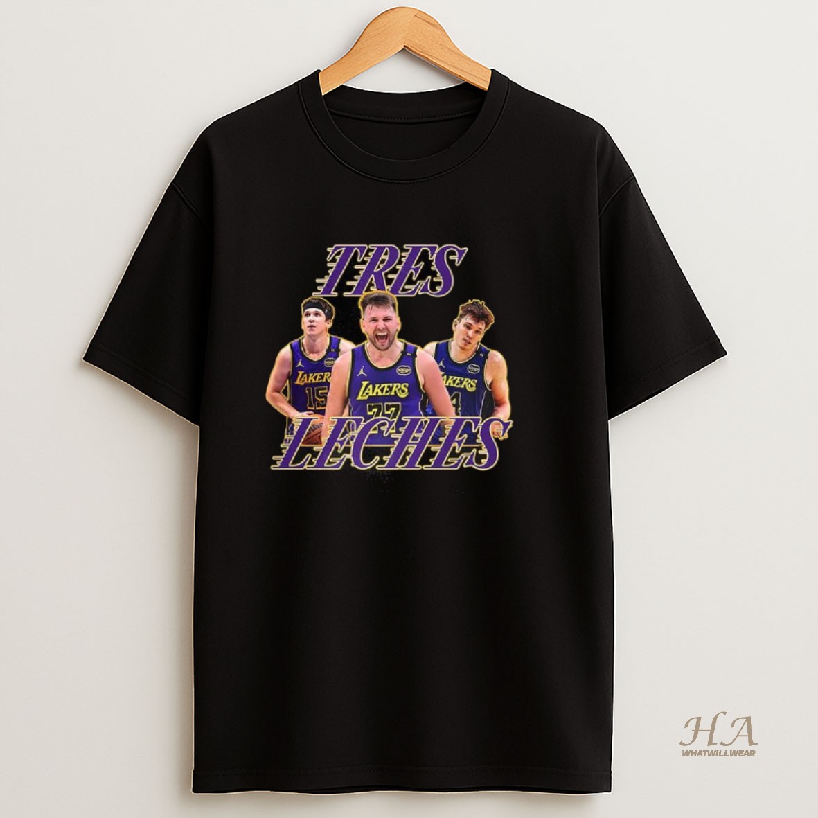 Official Tres Leches Los Angeles Lakers Shirt