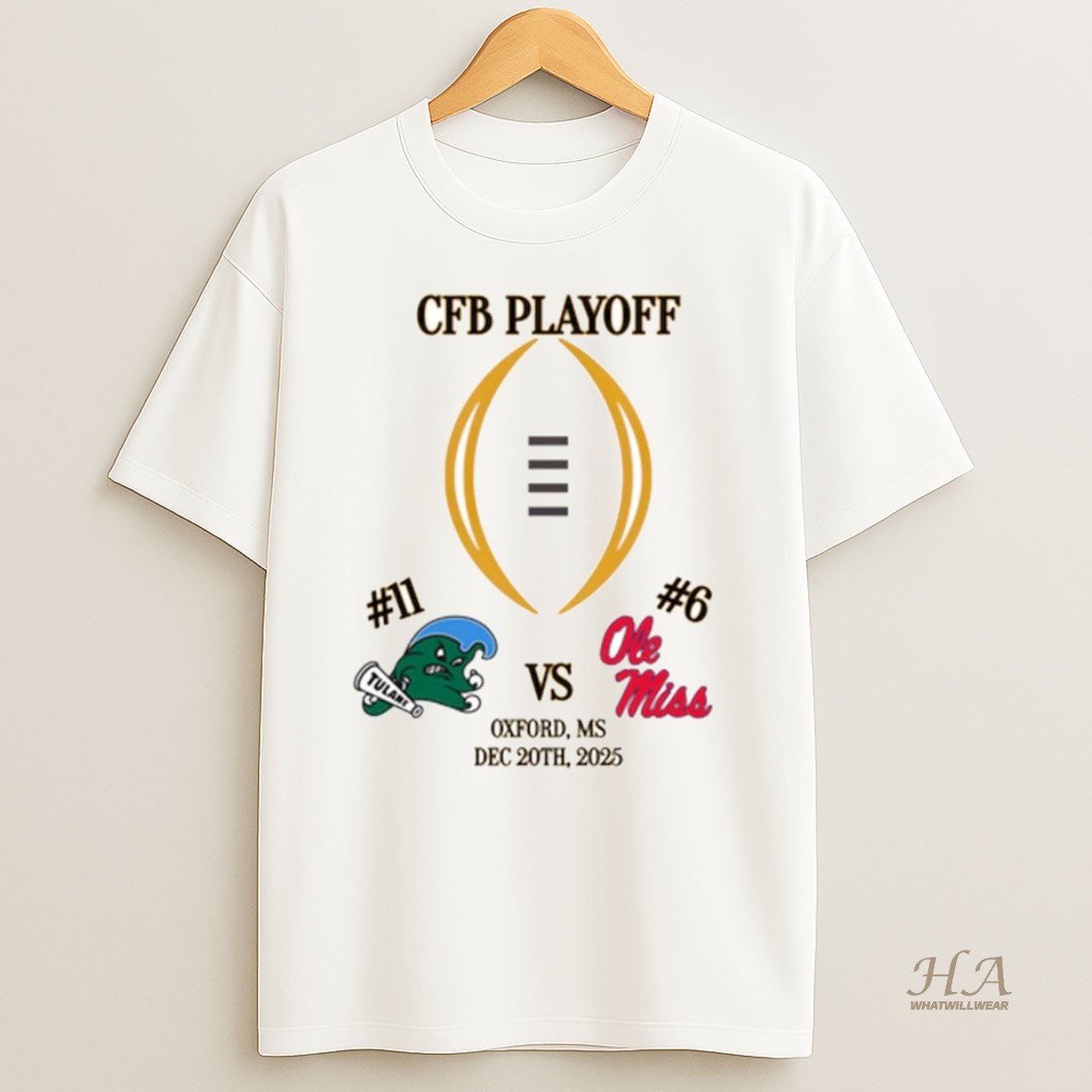 Official Tulane Green Wave Vs Shirt