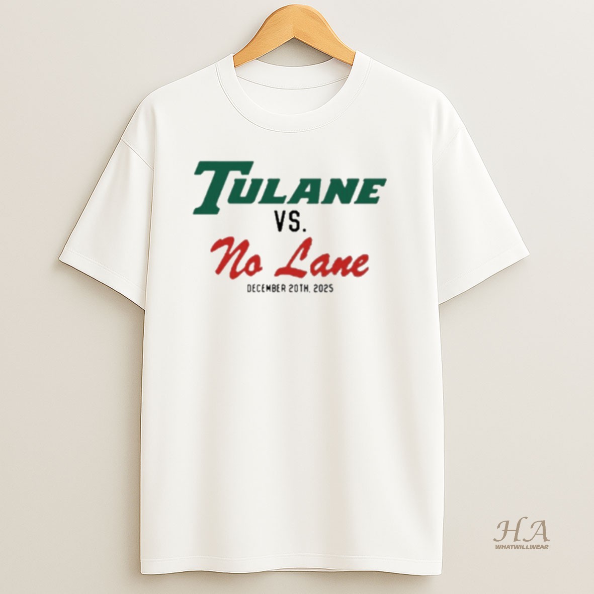 Official Tulane Vs Shirt