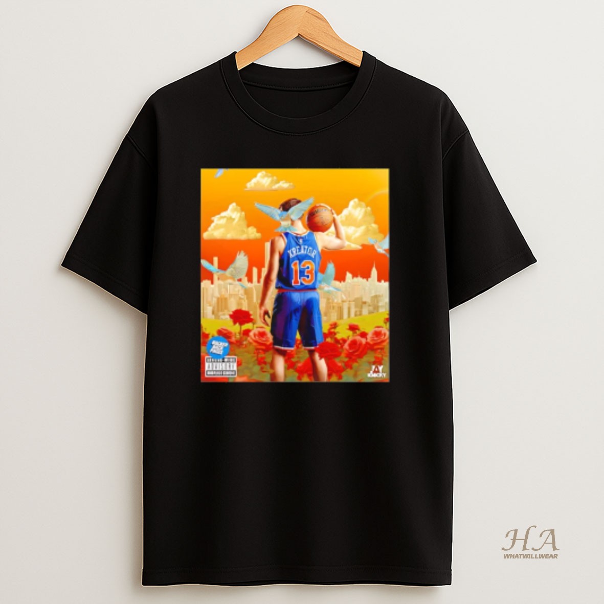Official Tyler The Kreator New York Knicks City Skyline T Shirt