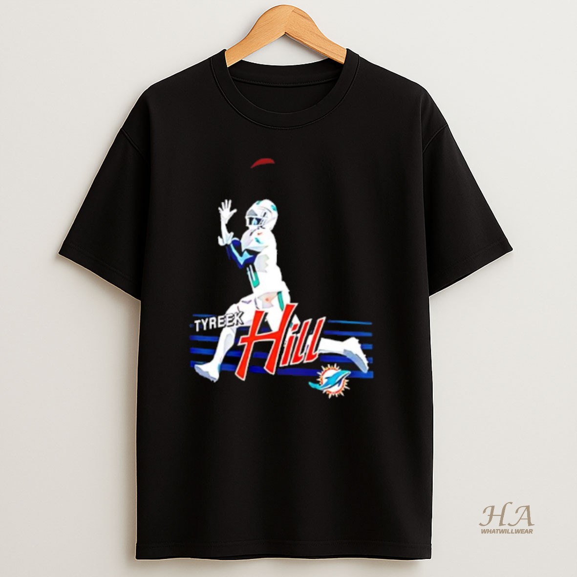 Official Tyreek Hill Miami Dolphins Nfl Blitz Player T Shirt