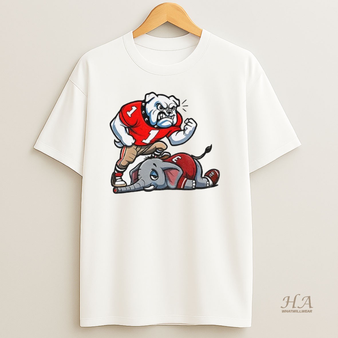 Official Uga Bulldogs Vs Alabama Rivalry Georgia Beats Bama Sec Champions Graphic Shirt