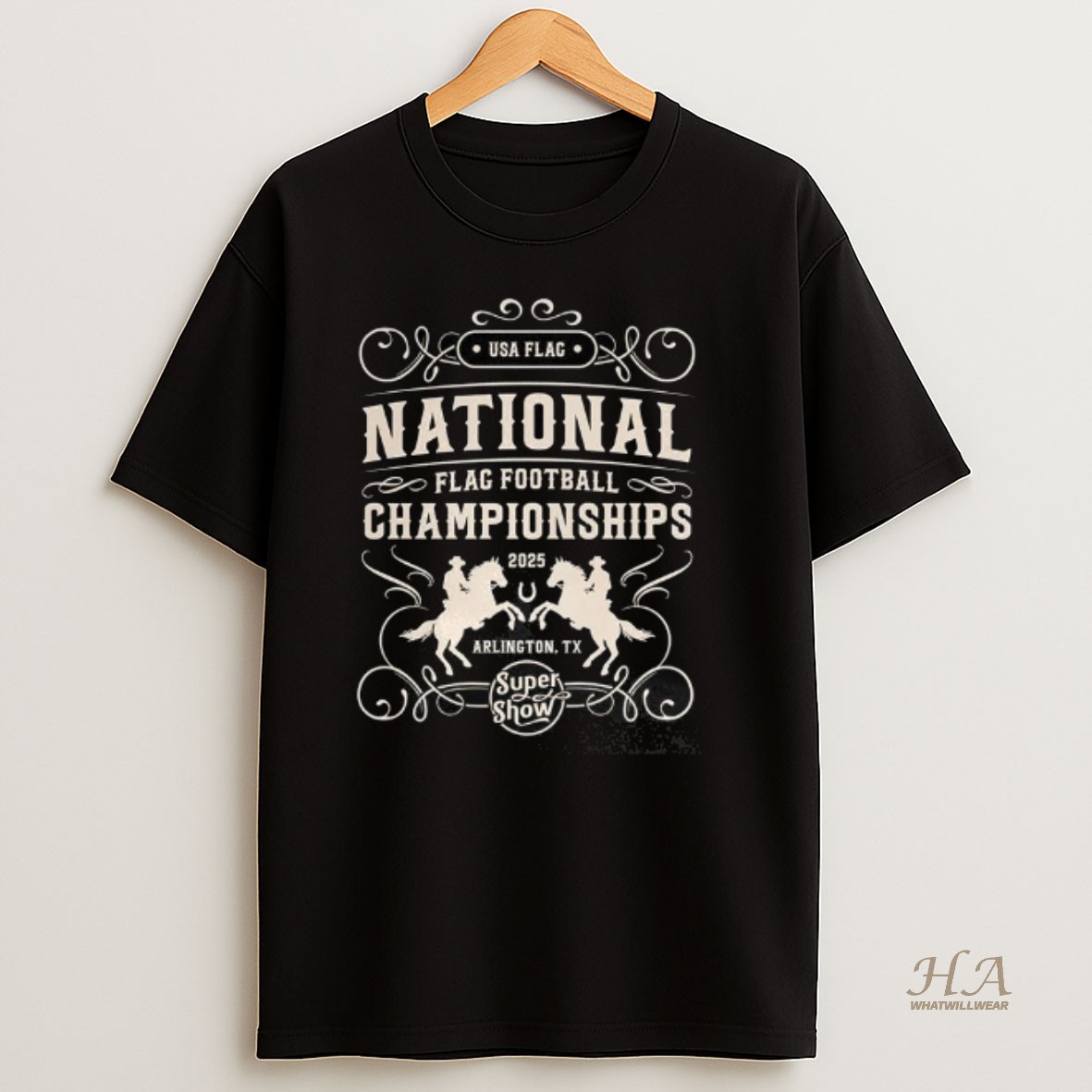 Official Usa Flag 2025 National Championships T Shirt