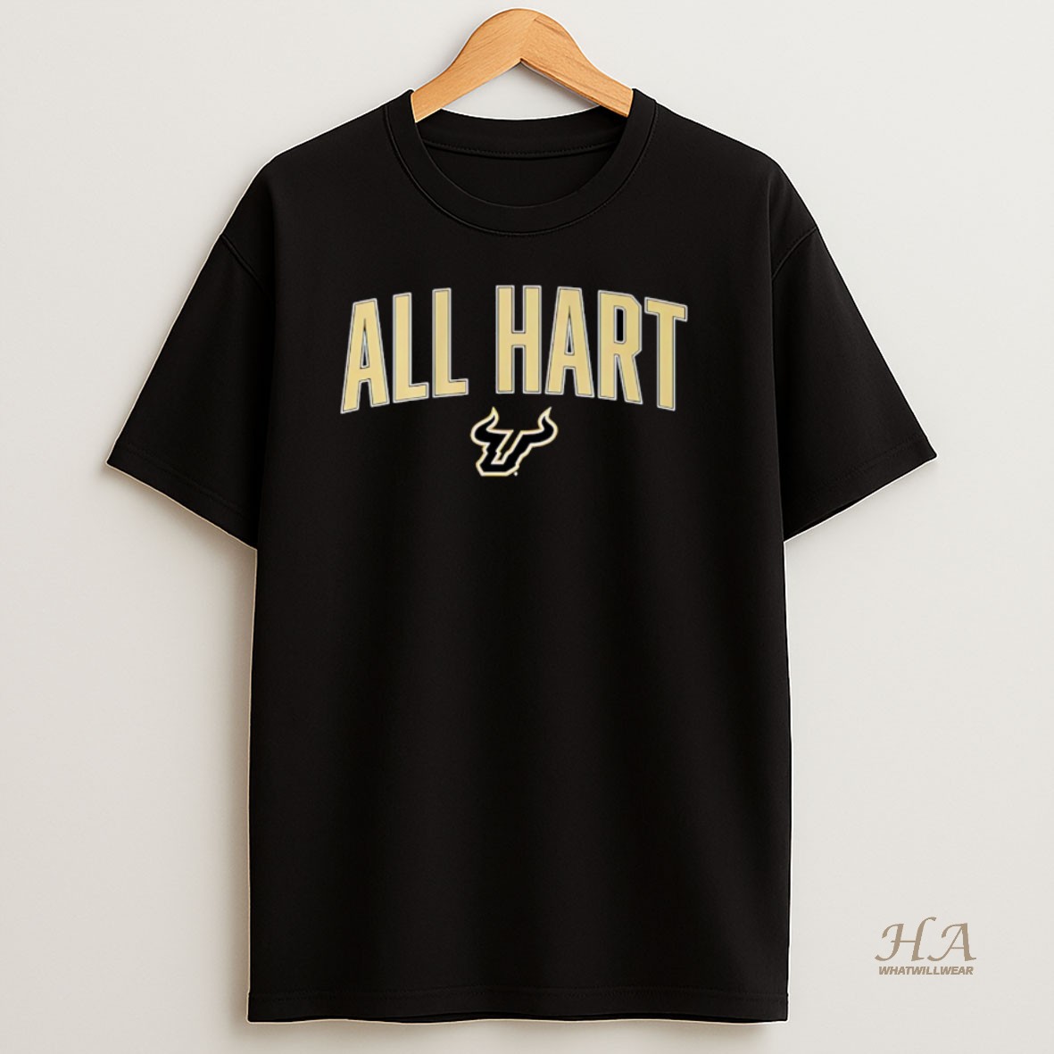 Official Usf Football All Hart Christmas Shirt