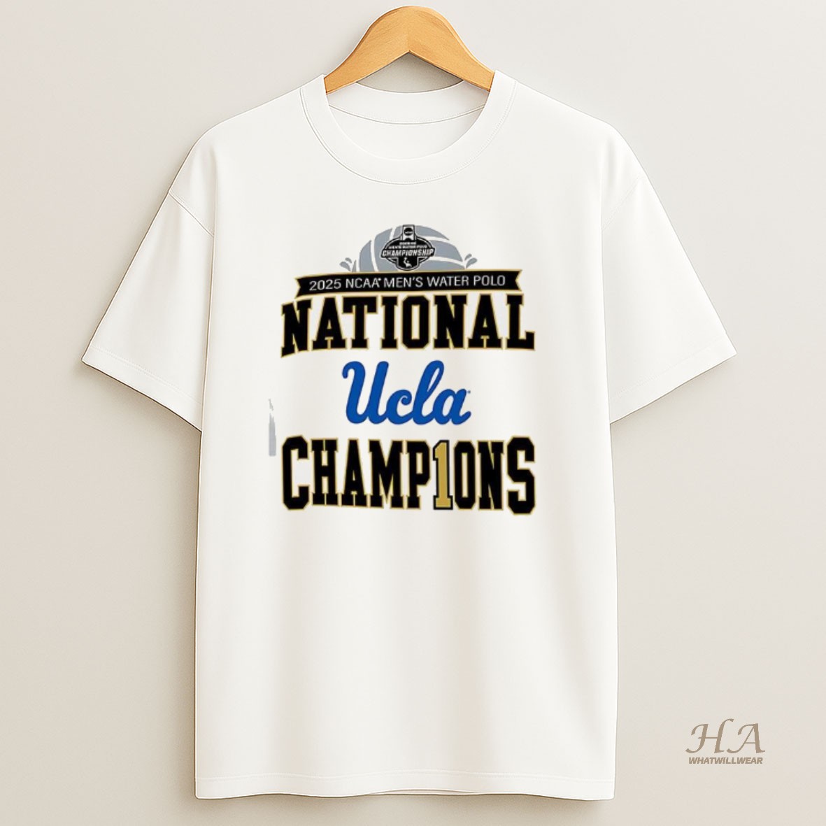 Official Ucla National Champions 2025 Ncaa Mens Water Polo Shirt
