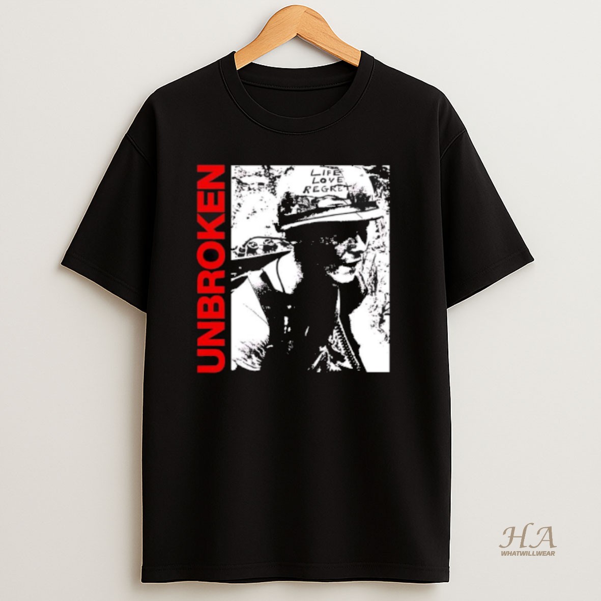 Official Unbroken Life Love T Shirt