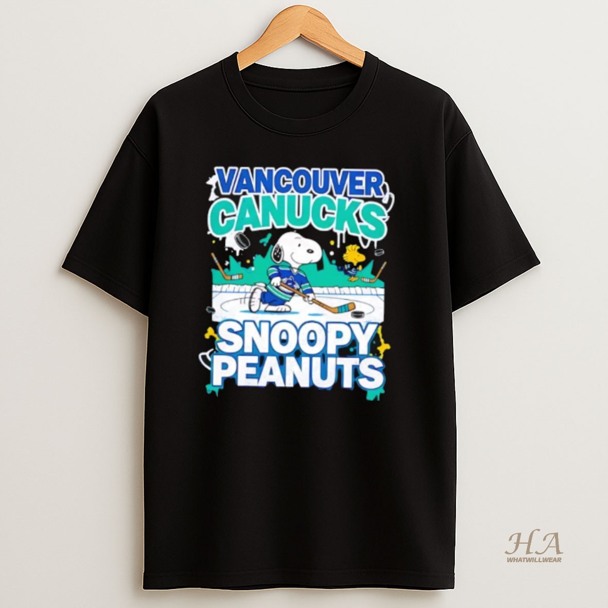 Official Vancouver Canucks Snoopy Peanuts 2026 T Shirt