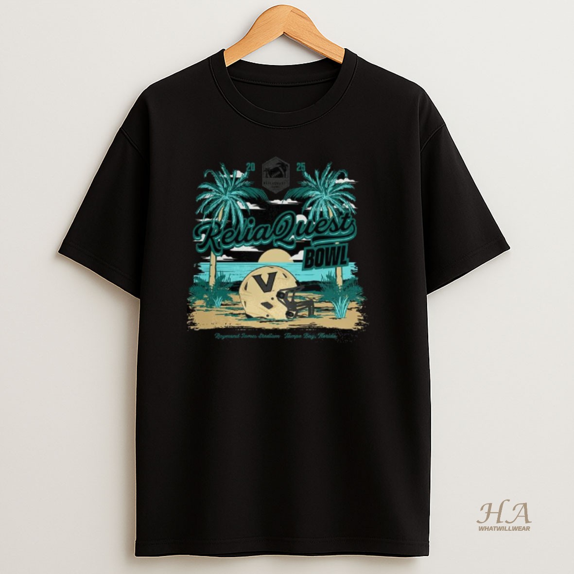 Official Vanderbilt Commodores 2025 Reliaquest Bowl T Shirt