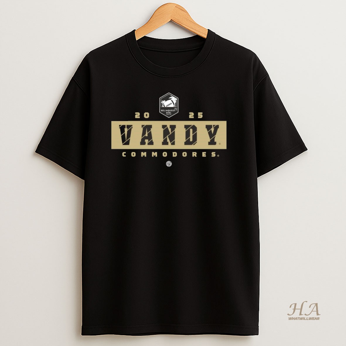 Official Vanderbilt Commodores 2025 Reliaquest Bowl Chriast Shirt
