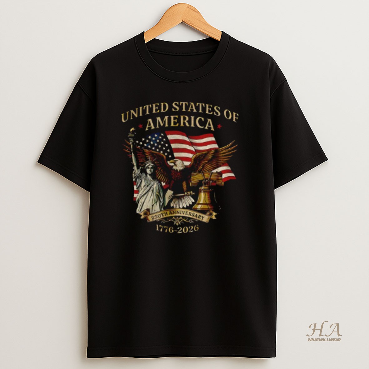 Official Vintage American Birthday America 250th Anniversary 1776 2026 T Shirt