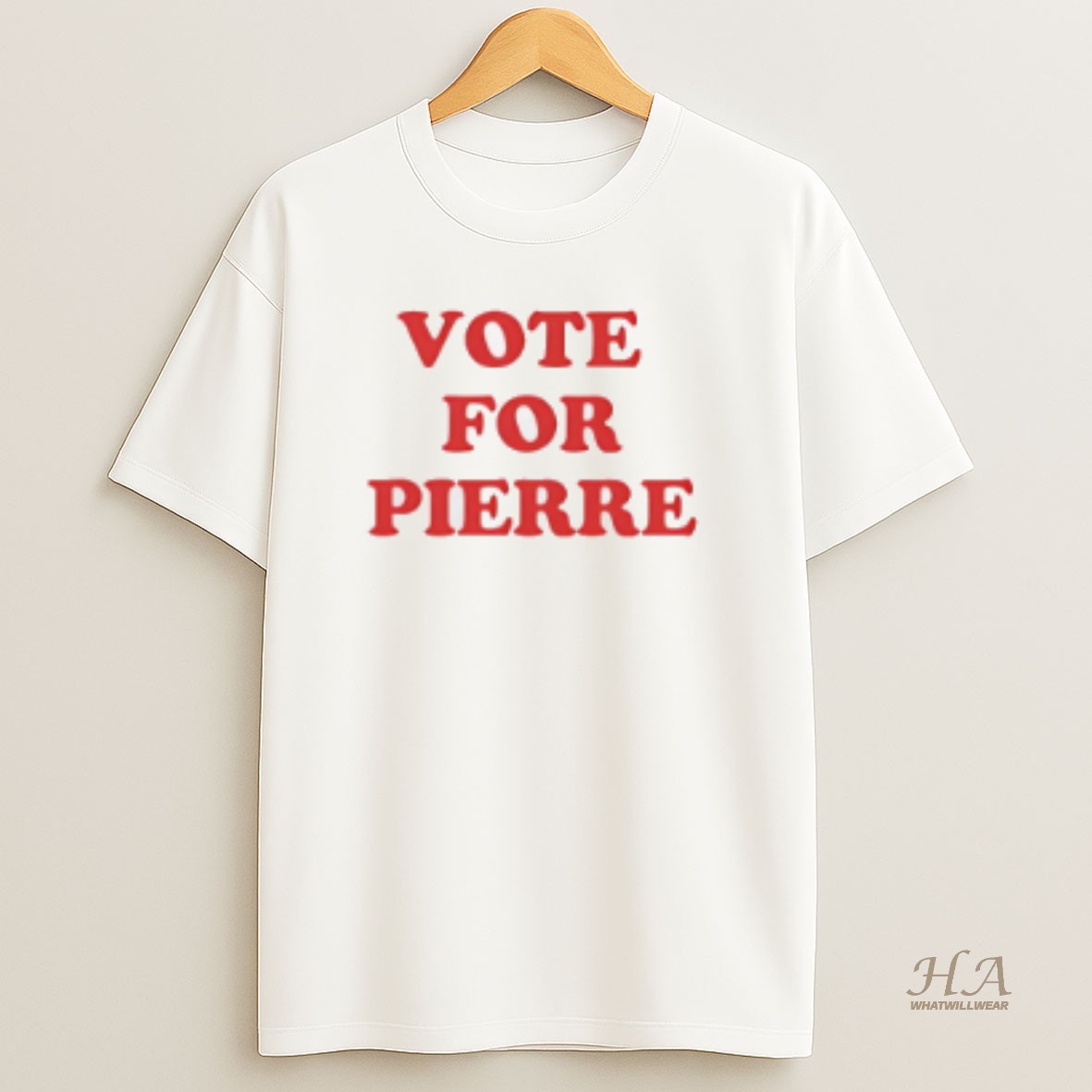 Official Vote For Pierre Canadians T Shirt