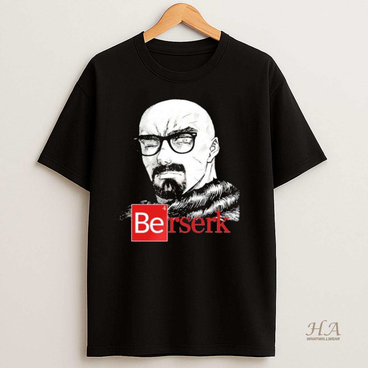 Official Walter White Breaking Bad X Berserk Shirt