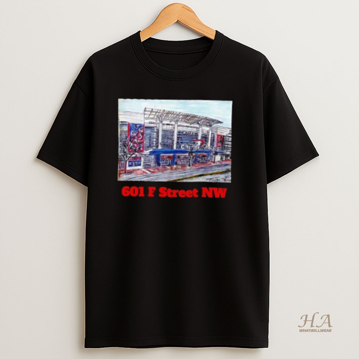 Official Washington Capitals 601 F Street Nw T Shirt