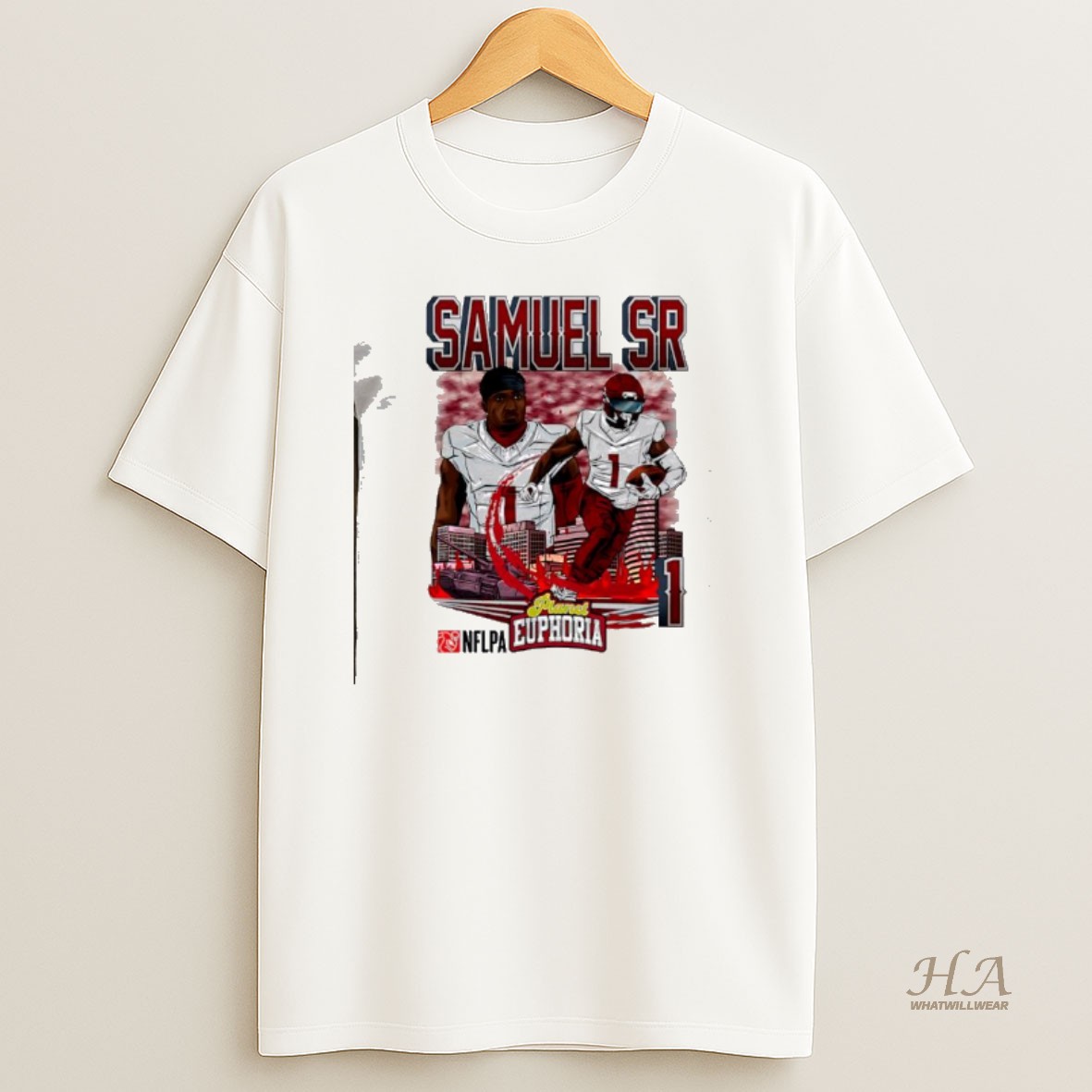 Official Washington Commanders Deebo Samuel Sr T Shirt