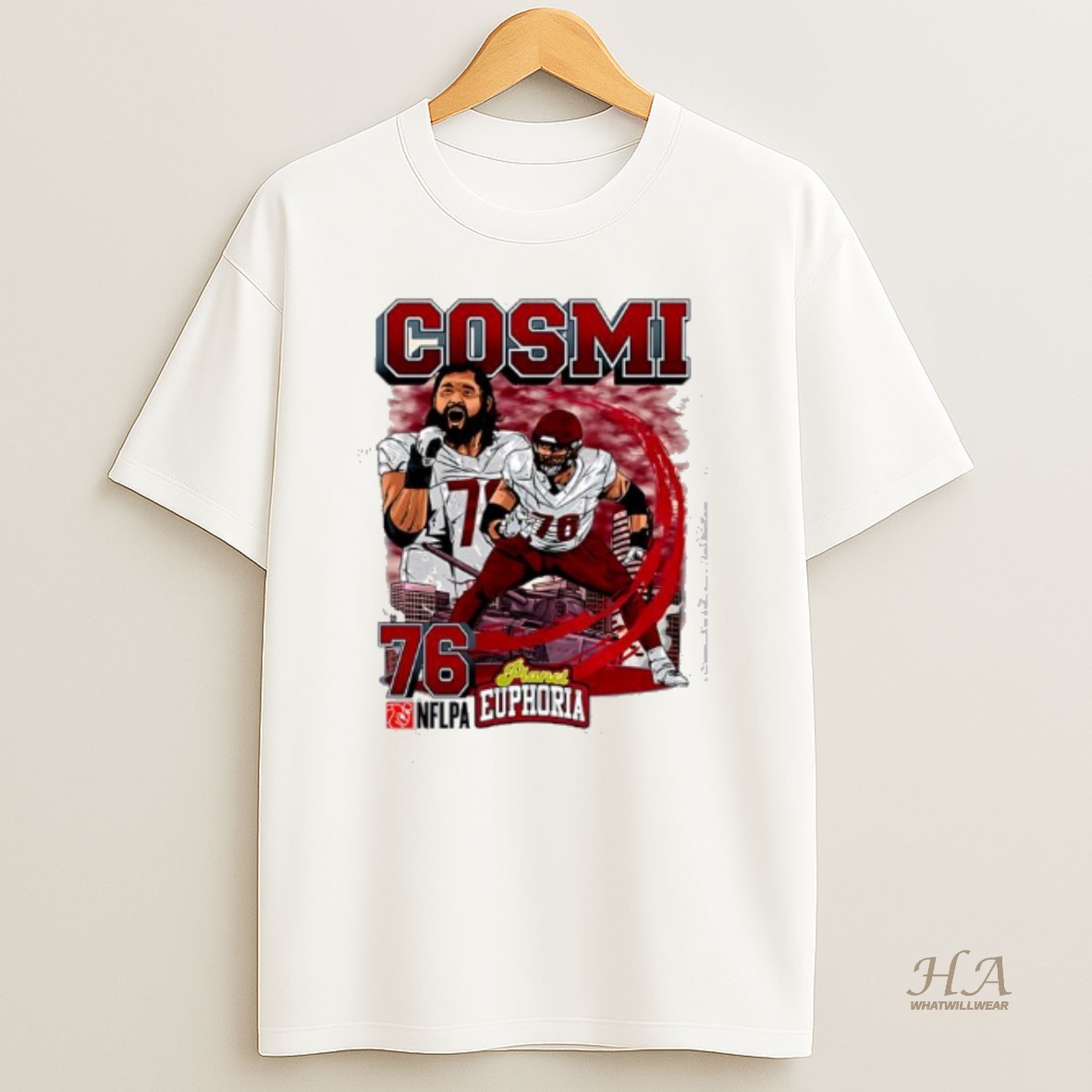 Official Washington Commanders Sam Cosmi Football Player City Graphic T Shirt