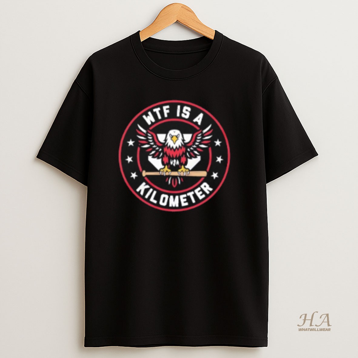 Official Washington Nationals Wtf Is A Kilometer T Shirt