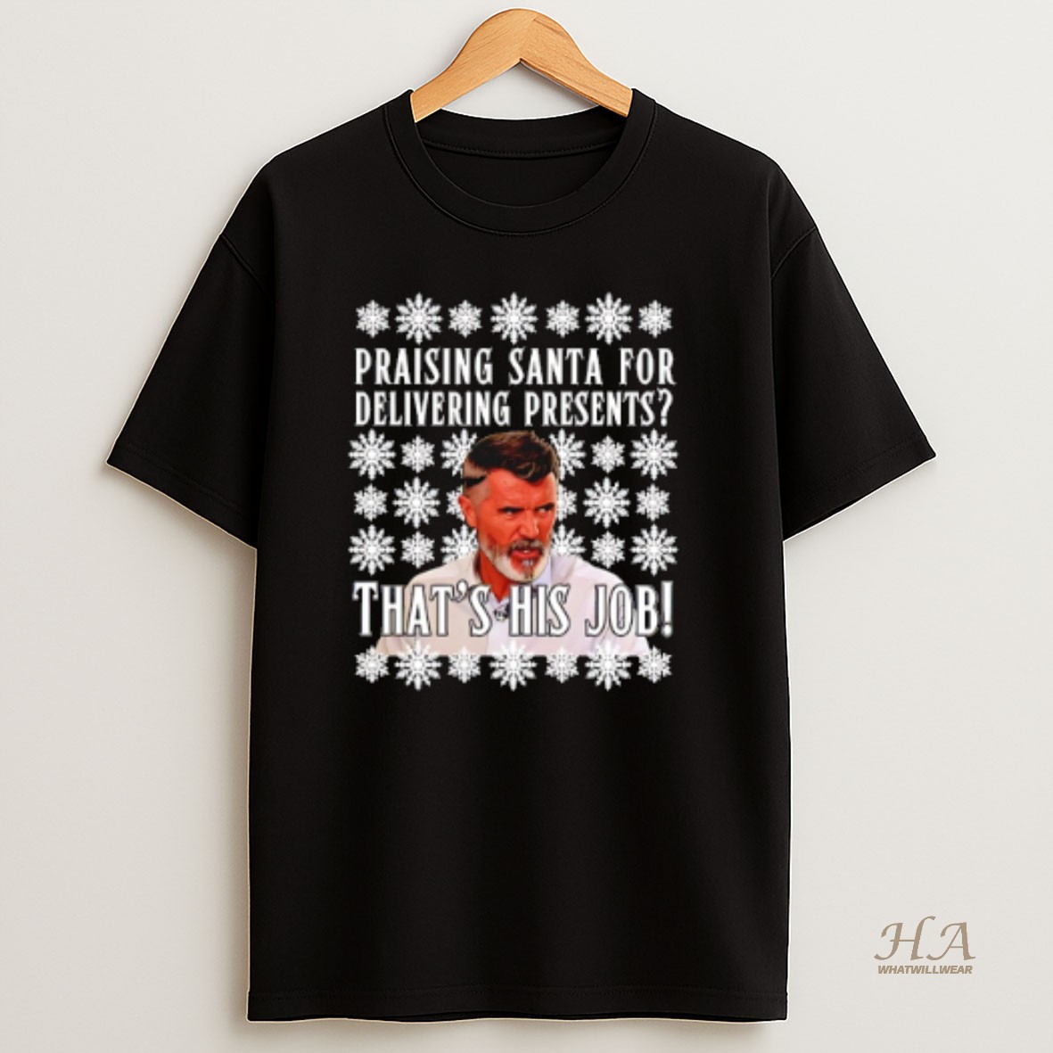Official Wayne Rooney Praising Santa For Delivering Presents Thats His Jog Ugly T Shirt