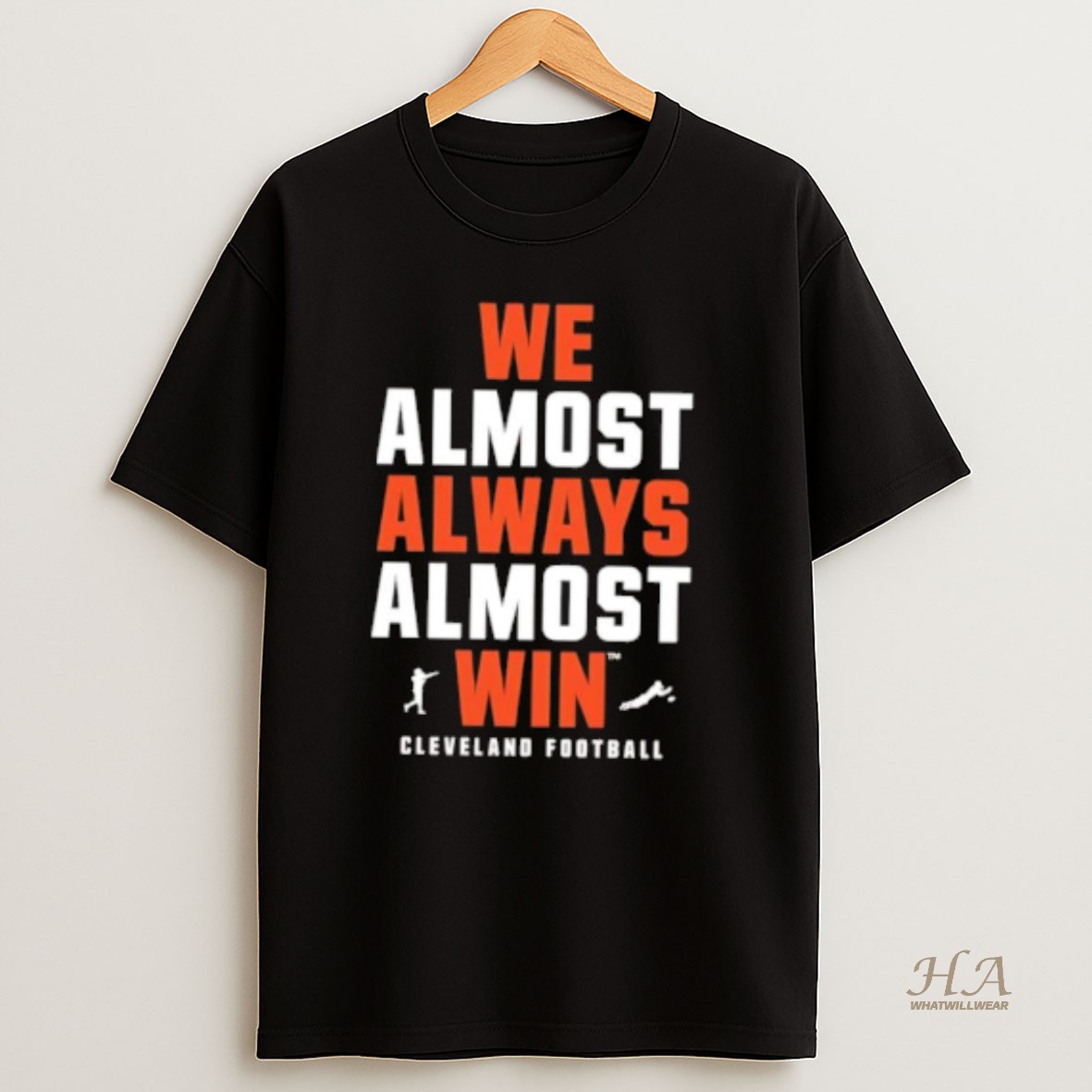 Official We Almost Always Almost Win Cleveland Browns T Shirt
