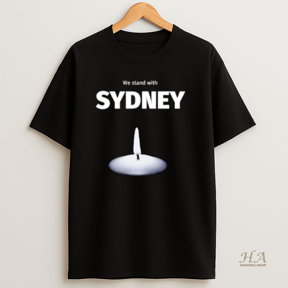 Official We Stand With Sydney 2025 T Shirt