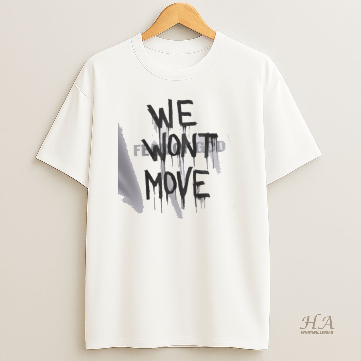 Official We Wont Move T Shirt