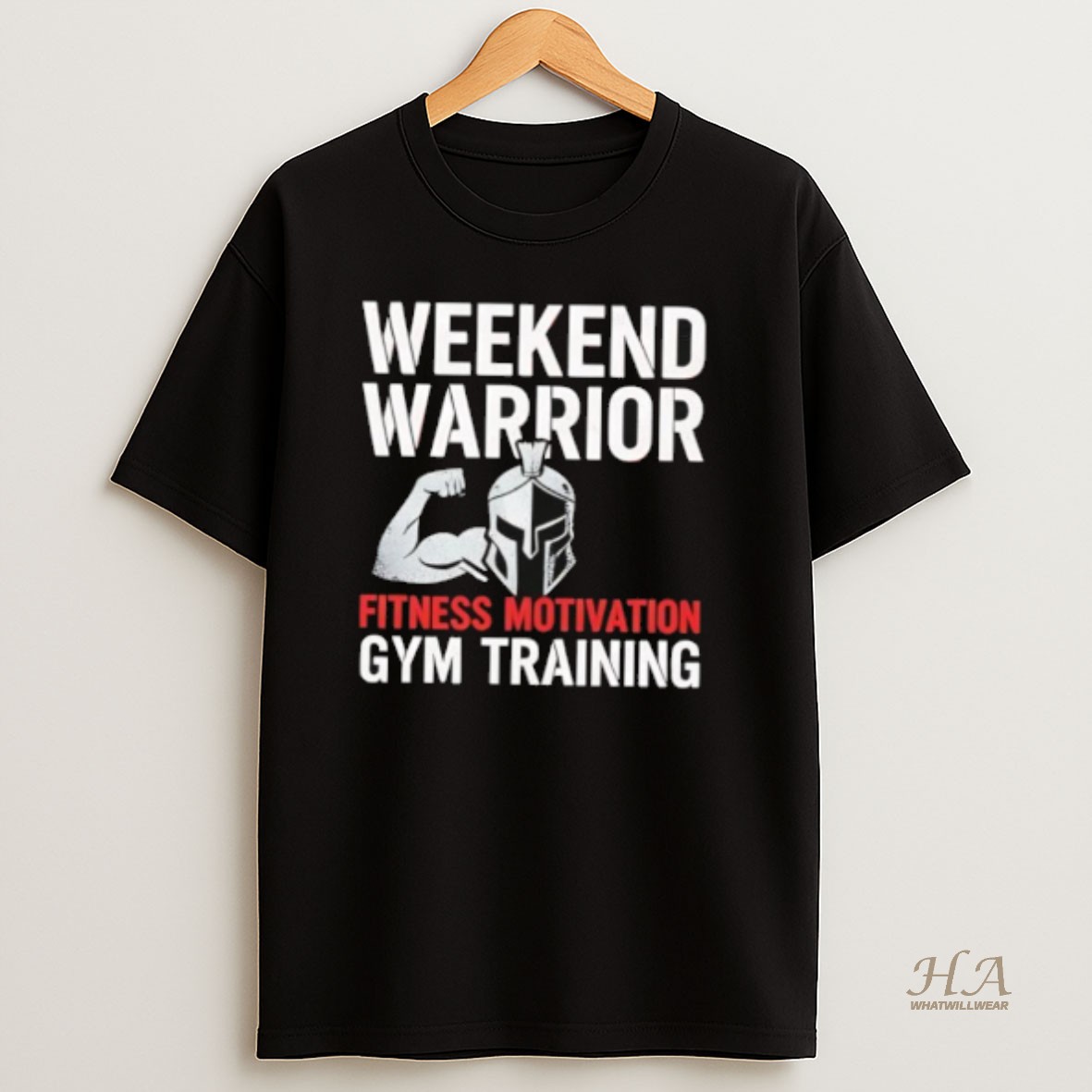 Official Weekend Warrior Fitness Motivation Gym Training Graphic T Shirt