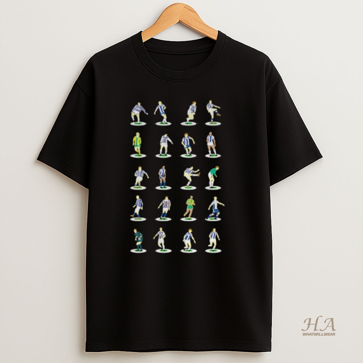 Official West Brom Legends Subbuteo Style Shirt