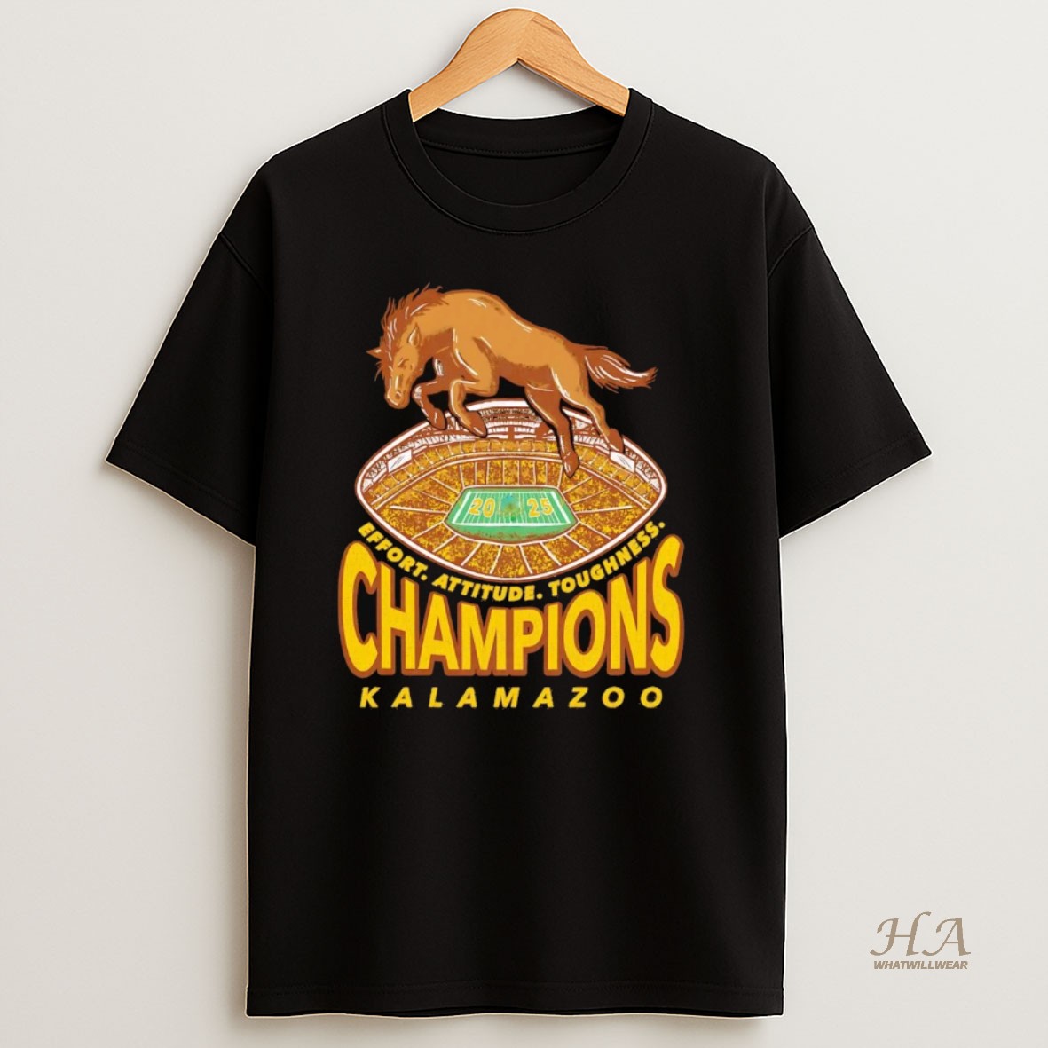 Official Western Michigan Broncos 2025 Kalamazoo Conference Champions T Shirt